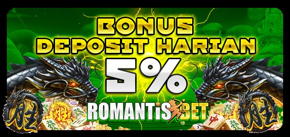 BONUS DEPOSIT HARIAN 5%